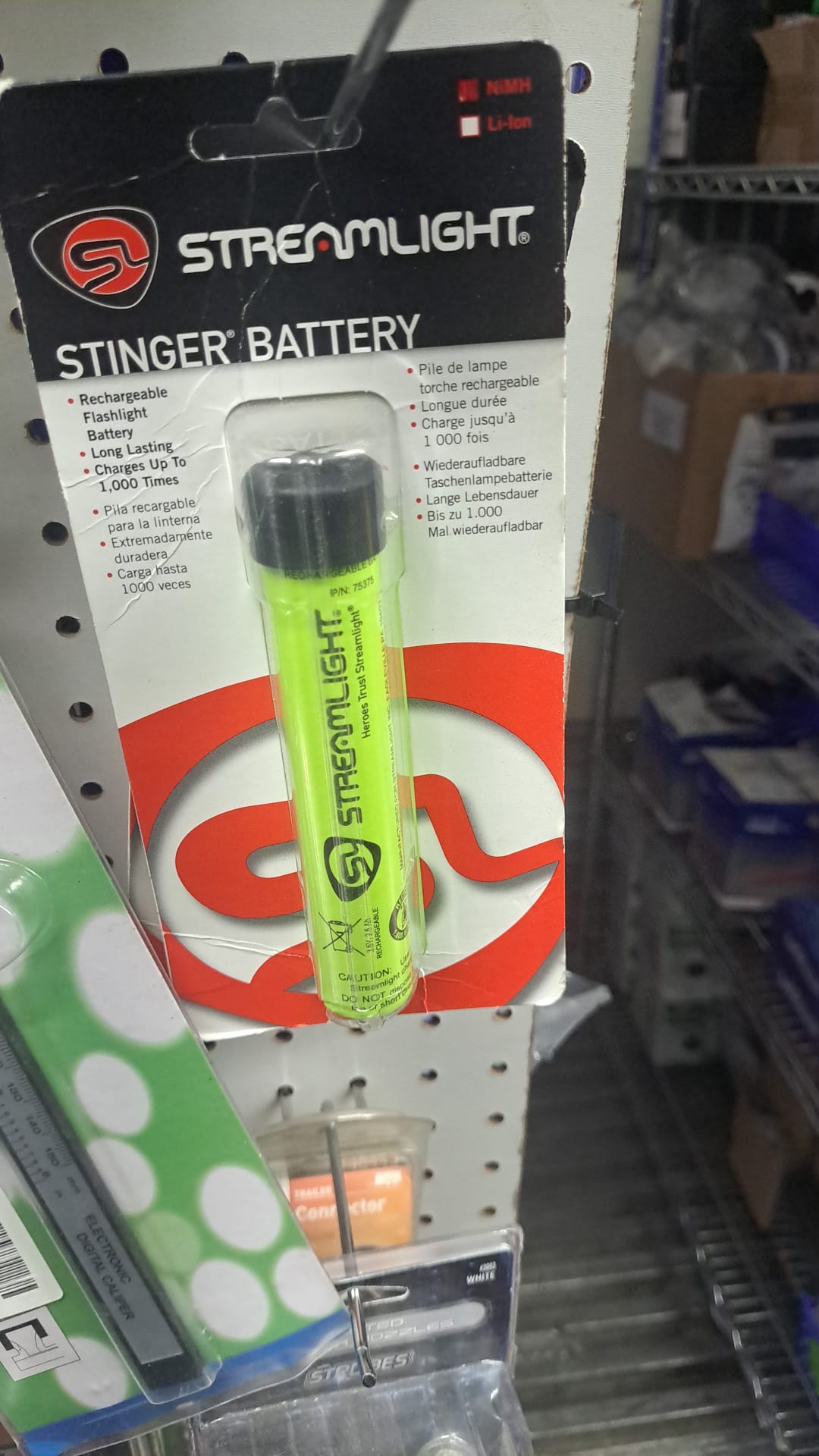 STREAMLIGHT NiMH STINGER BATTERY 75375– Franco Mobile Repair