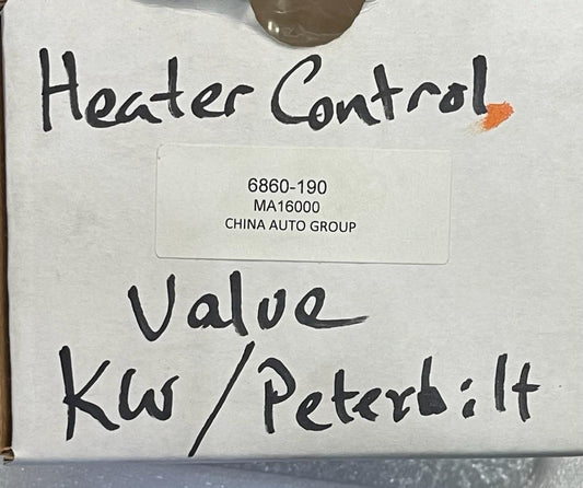 HEATER CONTROL VALVE KENWORTH/PETERBILT MA16000