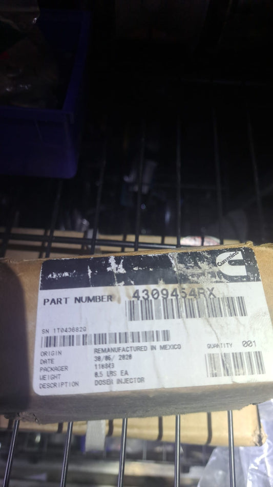 INJECTOR, AFTERTREATMENT HYDROCARBON DOSER/INJECTOR 4309454RX