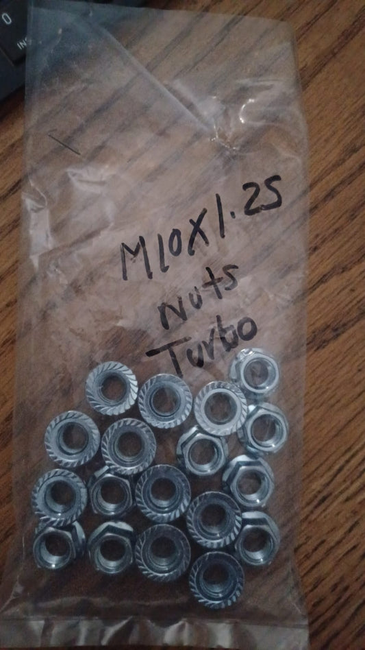 THREAD FLANGE HEX NUT M10-1.25
