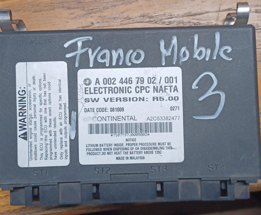 USED DETROIT DIESEL CPC A0024467902