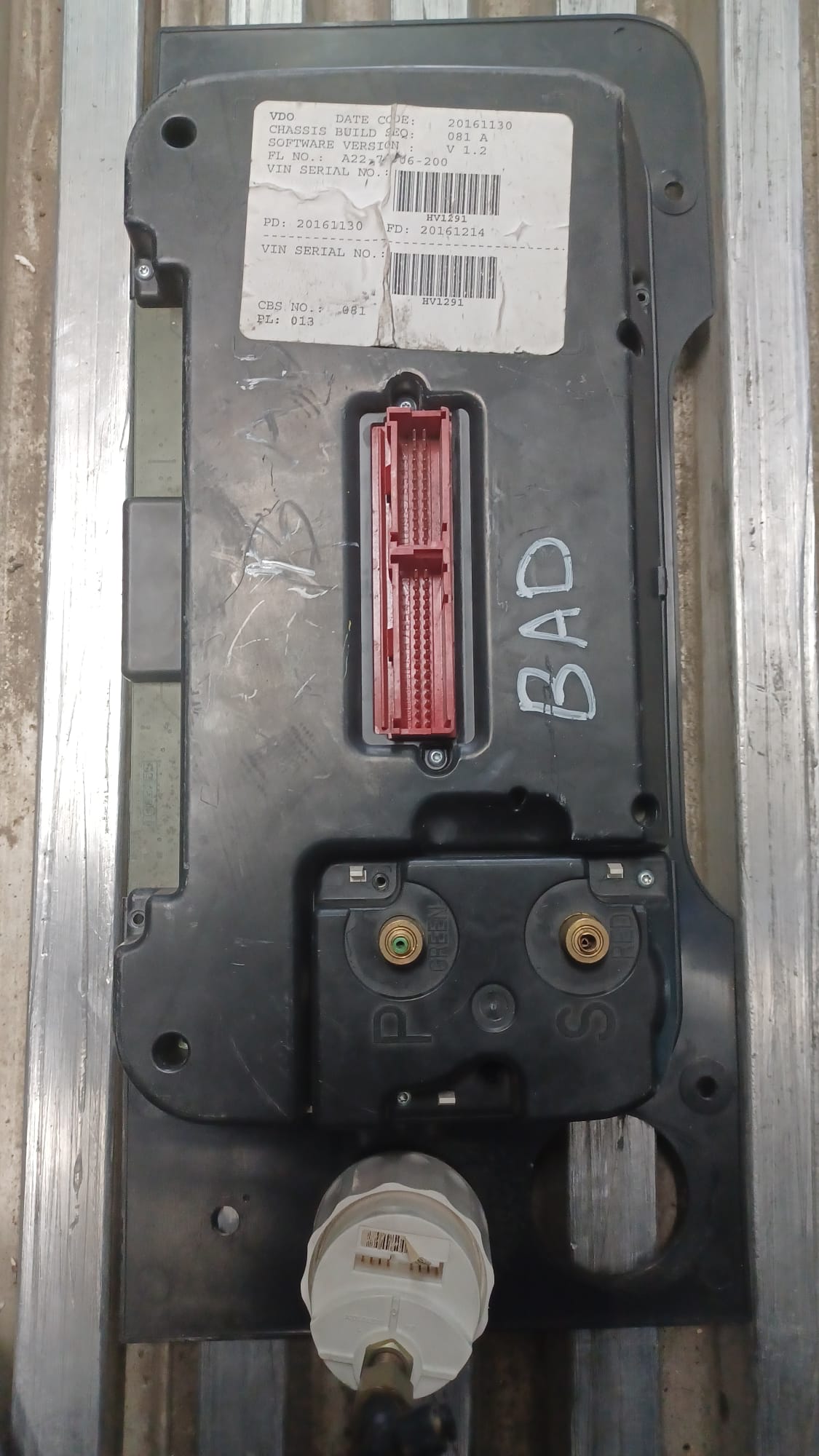 USED FREIGHTLINER M2 SPEEDOMETER INSTRUMENT CLUSTER GAUGE– Franco ...
