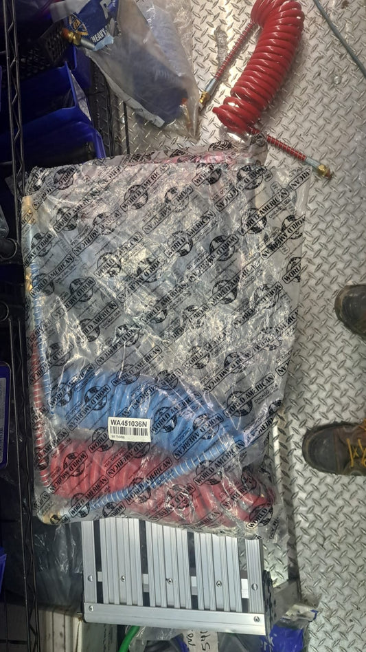 COILED AIR HOSE SET 15FT 451036 N